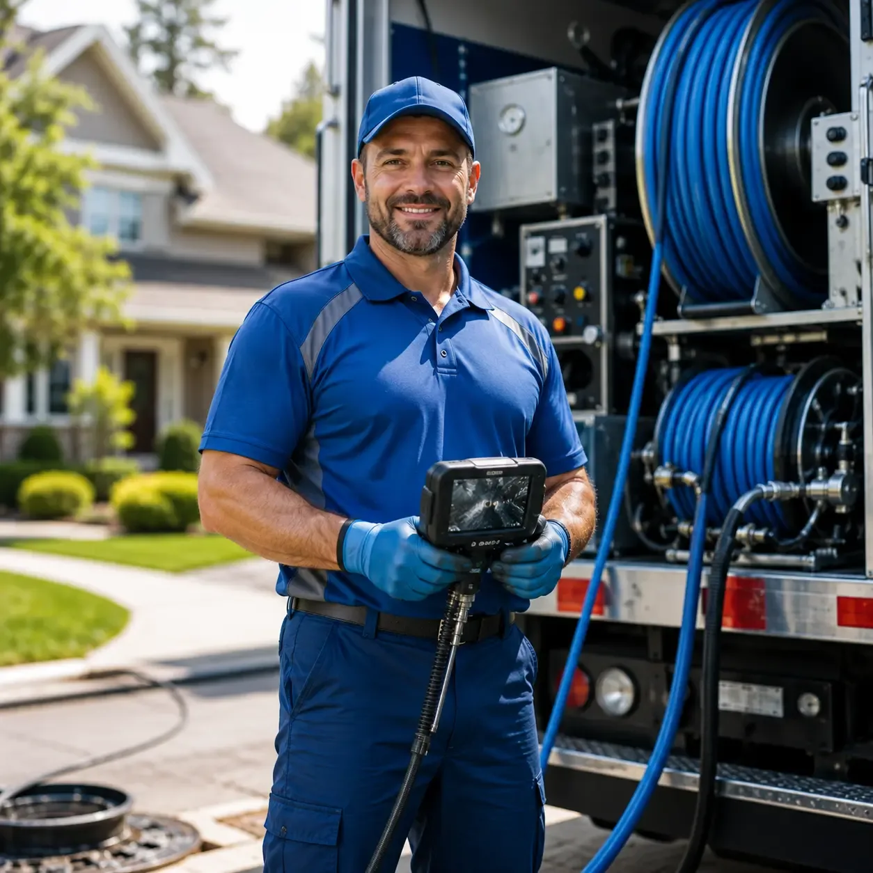 Local outdoor drain cleaning specialists in Burlington, IL